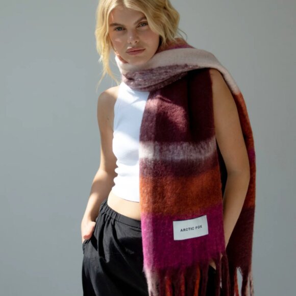 Arctic Fox Scarf The Stockholm Scarf - Picture 1 of 6